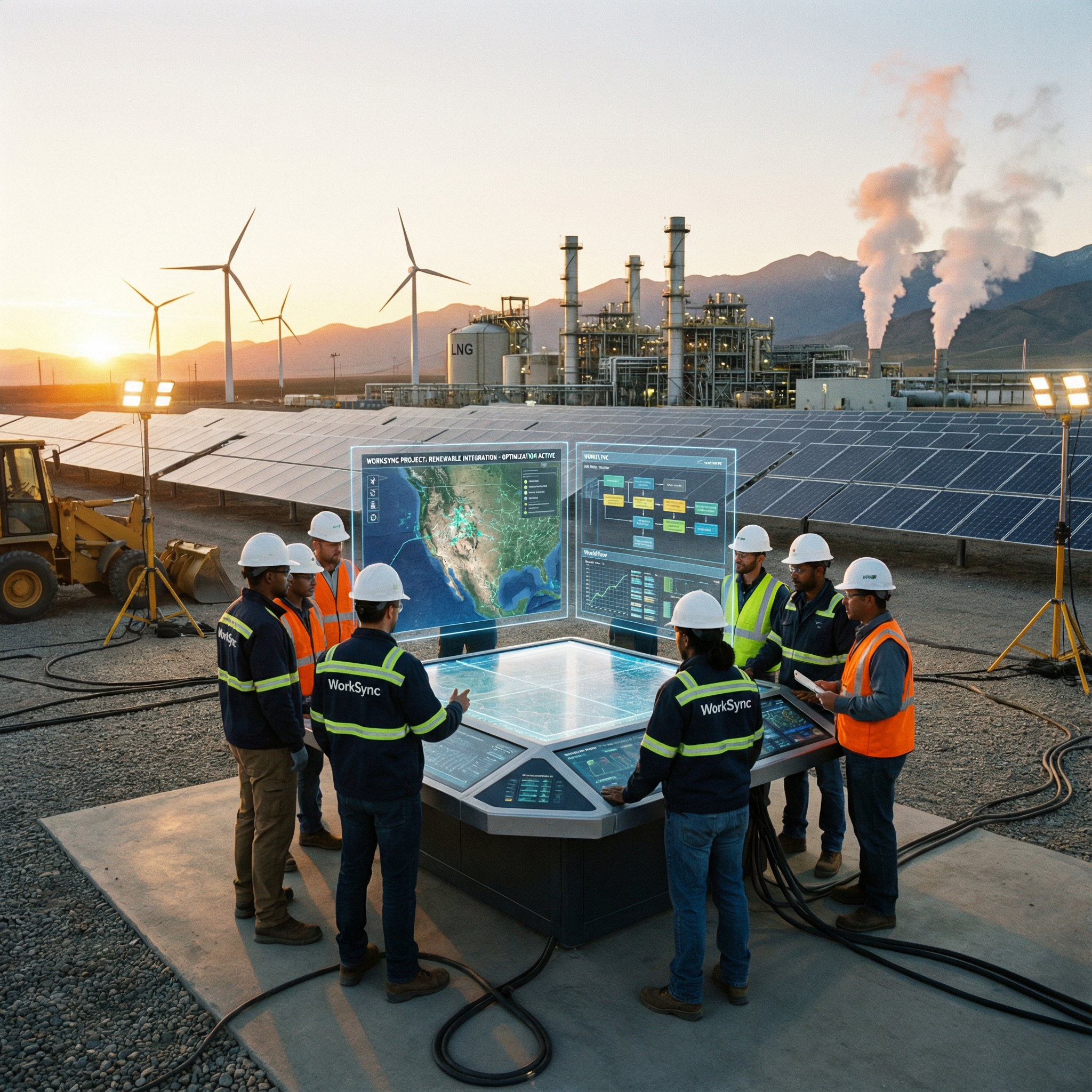 Digital control room for energy operations